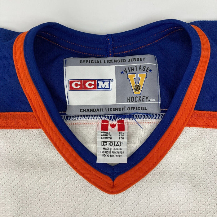 Kevin Lowe Signed Authentic Edmonton Oilers Jersey CCM JSA COA