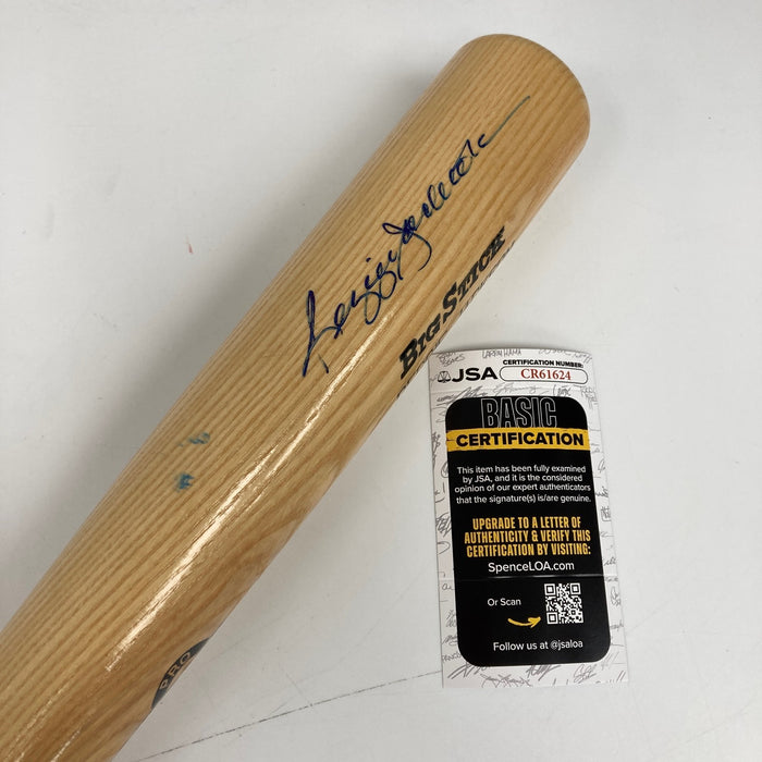 Reggie Jackson Signed Rawlings Big Stick Baseball Bat JSA COA