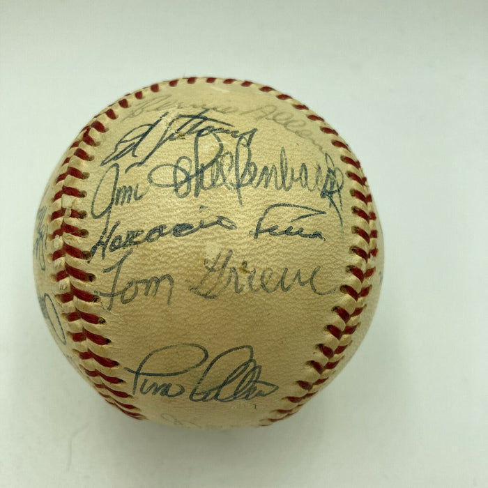 Ted Williams 1970 Washington Senators Team Signed American League Baseball JSA