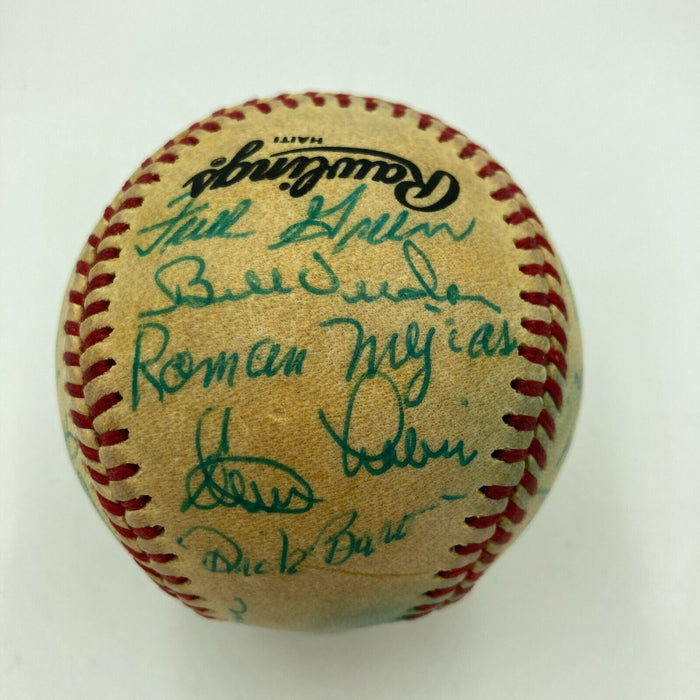 1960 Pittsburgh Pirates World Series Champs Team Signed Baseball JSA COA