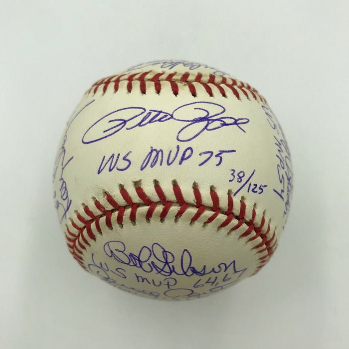 RARE World Series MVP's Multi Signed Baseball 16 Sigs With Steiner COA