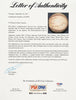 Pie Traynor Lefty Grove 1970's Hall Of Fame Induction Multi Signed Baseball PSA