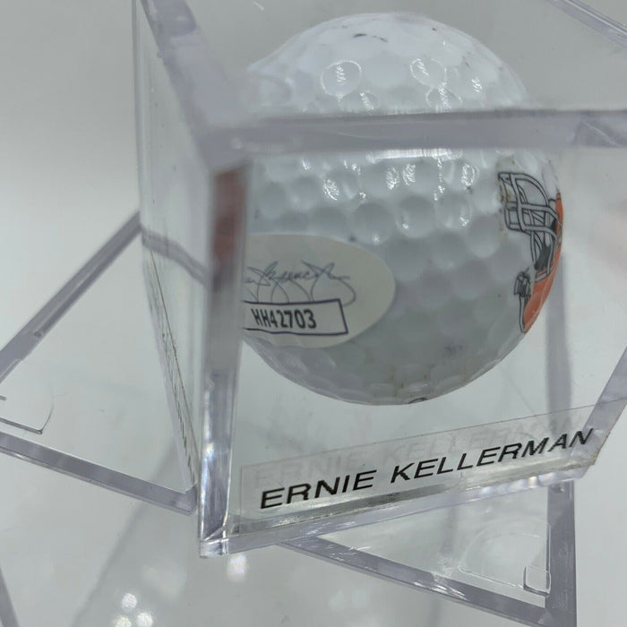 Ernie Kellerman NFL Signed Autographed Golf Ball PGA With JSA COA