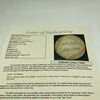 Ted Williams Gene Autry Lawrence Welk Joe E Brown 1961 Signed Baseball JSA COA