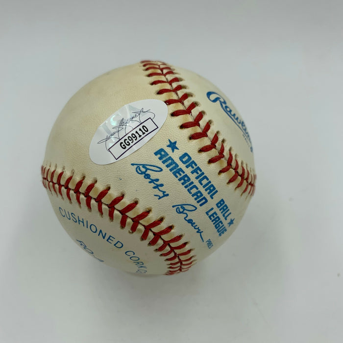 Judd Nelson Signed American League Baseball "Go Boston" With JSA COA