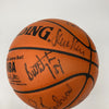 1997-98 Chicago Bulls NBA Champs Team Signed Game Basketball The Last Dance JSA