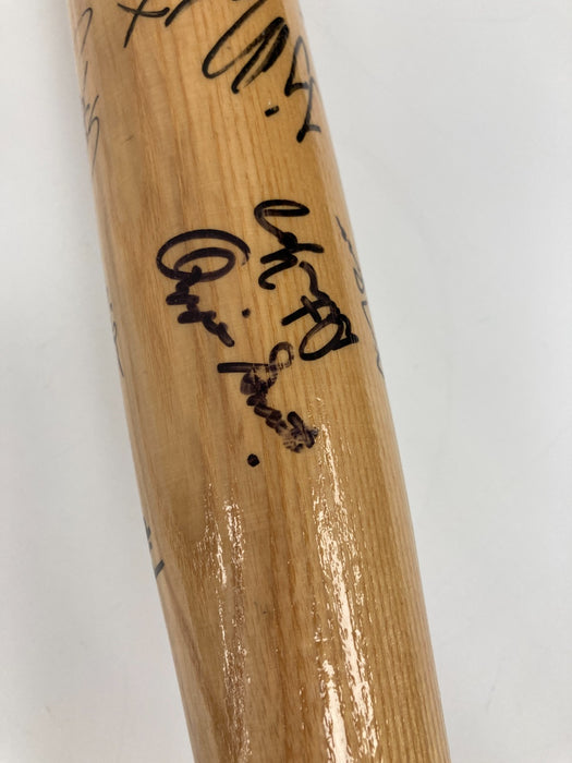 1996 St. Louis Cardinals Team Signed Baseball Bat 20+ Sigs JSA