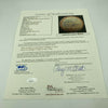 Beautiful 1957 Milwaukee Braves World Series Champs Team Signed Baseball JSA COA