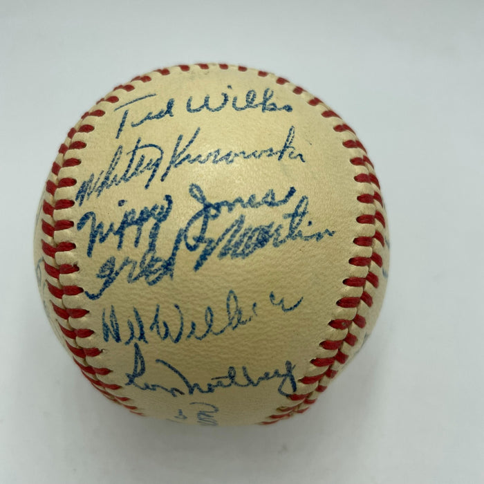 Beautiful 1949 St. Louis Cardinals Team Signed Baseball JSA COA