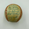 1966 Atlanta Braves VS San Francisco Giants Team Signed Baseball 33 Sigs JSA COA