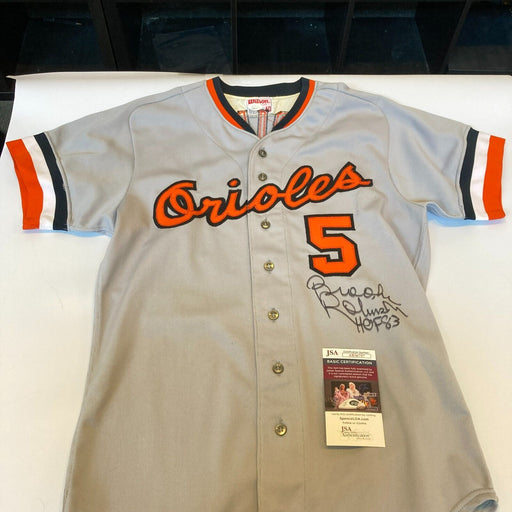 Brooks Robinson Signed 1970's Baltimore Orioles Wilson Game Model Jersey JSA COA