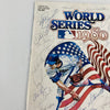1980 Philadelphia Phillies Team Signed World Series Program 35+ Sigs JSA COA