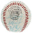 Beautiful 1960 Milwaukee Braves Team Signed Baseball Hank Aaron JSA COA
