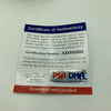 Terence Bud Crawford Signed Official Major League Baseball PSA DNA COA Boxing