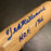 Ted Williams Signed Heavily Inscribed Career STAT Baseball Bat JSA Graded MINT 9