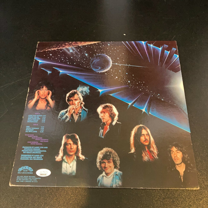 Jefferson Starship Band Signed Autographed Album With 11 Signatures JSA COA