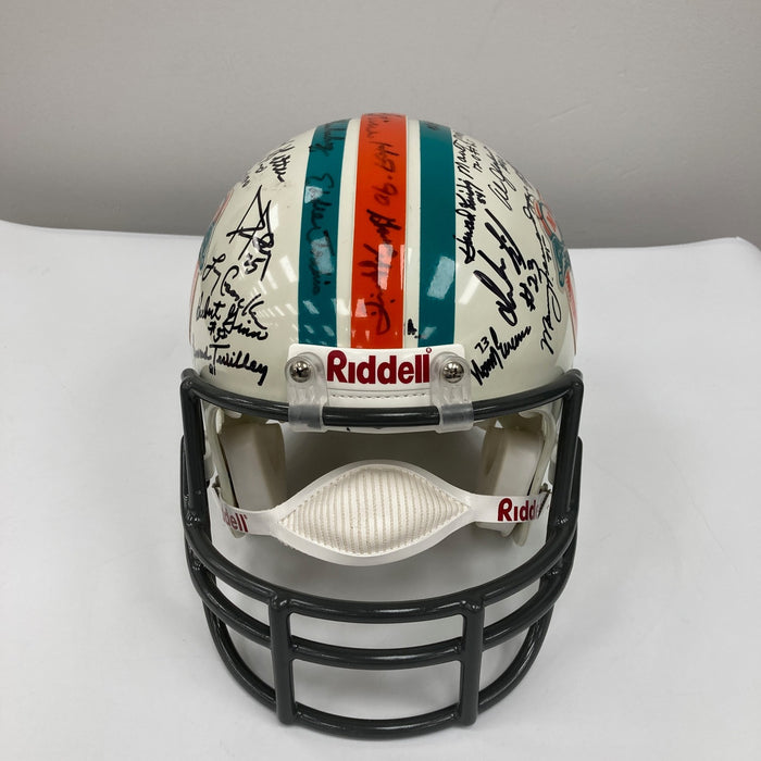 1972 Miami Dolphins Super Bowl Champs Team Signed Full Size Helmet JSA COA