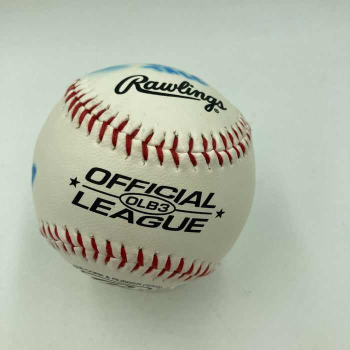 Jason Gedrick & Lillo Brancato Signed Autographed Baseball With JSA COA