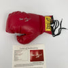 Muhammad Ali Signed Everlast Boxing Glove Silver Ink Signature JSA COA