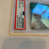 Rare 1994 Fleer Tim Salmon "ROY 1993" Signed Promo Card With Fleer Stamp PSA DNA
