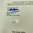 Sandy Koufax Perfect Game Pitchers Signed Baseball With Inscriptions JSA COA