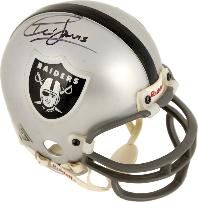 Al Davis Signed Oakland Raiders Riddell Mini Football Helmet PSA DNA COA