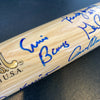 Beautiful 1969 Chicago Cubs Team Signed Baseball Bat 19 Sigs Ernie Banks JSA COA