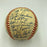 1985 St. Louis Cardinals NL Champs Team Signed World Series Baseball JSA COA