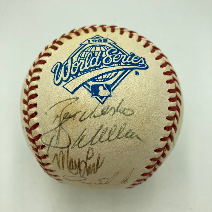 1995 Atlanta Braves World Series Champs Team Signed W.S. Baseball JSA COA