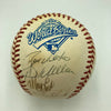1995 Atlanta Braves World Series Champs Team Signed W.S. Baseball JSA COA