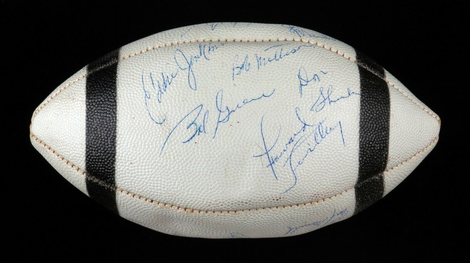 1972 Miami Dolphins Super Bowl Champs Team Signed Vintage Football JSA COA