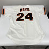 Willie Mays Signed San Francisco Giants Rawlings Game Model Jersey Beckett COA