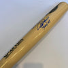 Willie Mays 660 HR 3283 Hits & Hank Aaron 755 HR 3771 Hits Signed Bat JSA COA