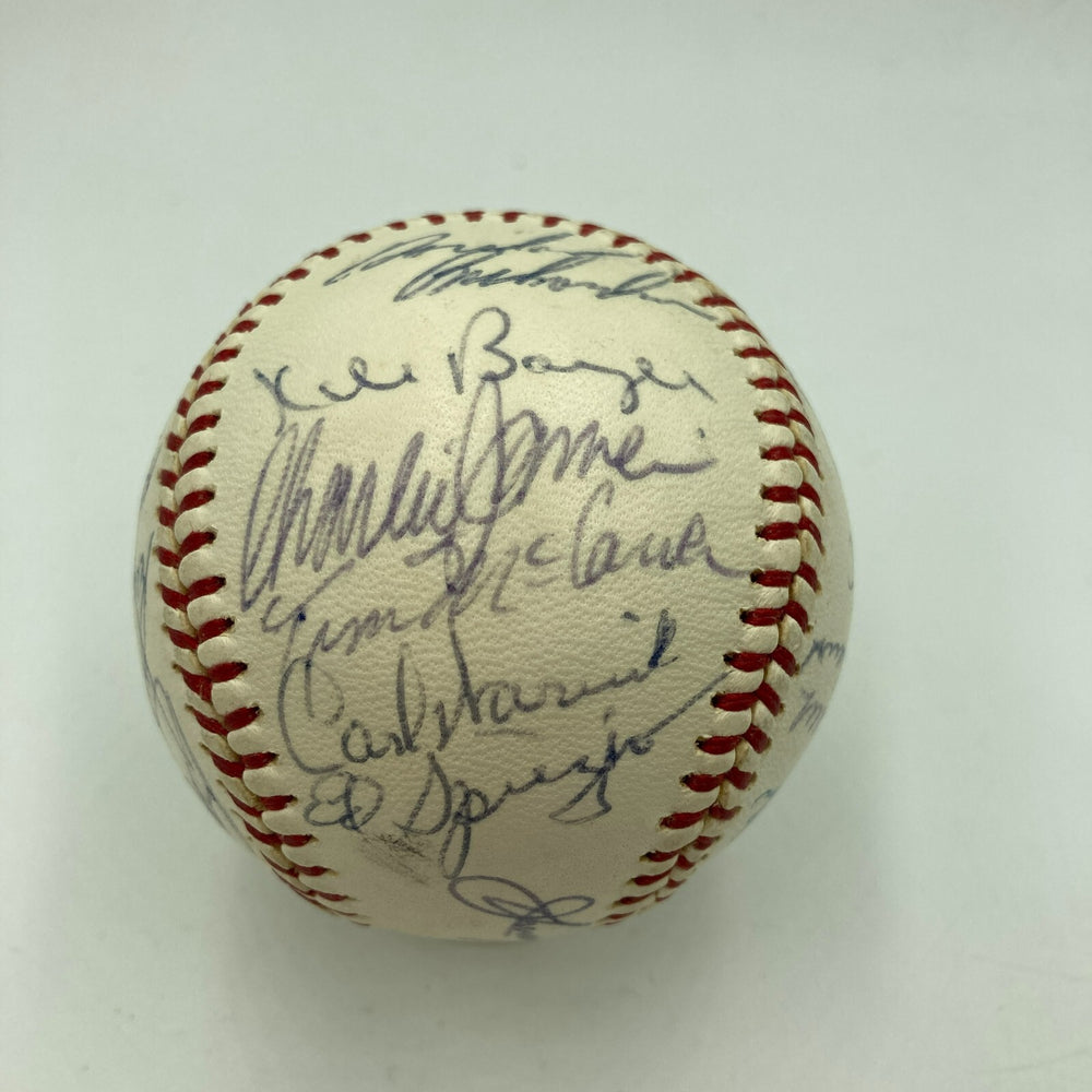1964 St. Louis Cardinals World Series Champs Team Signed Baseball PSA DNA
