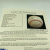 Roy Halladay & Jim Bunning Perfect Game Signed Major League Baseball JSA COA
