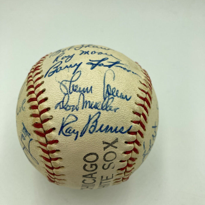 1950's Chicago White Sox Team Signed Autographed Baseball With Nellie Fox