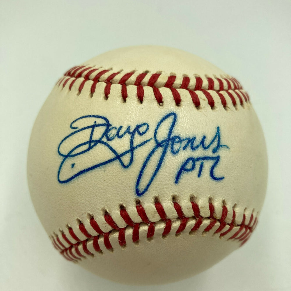 Doug Jones Signed Official Major League Baseball Negro League Legend JSA COA