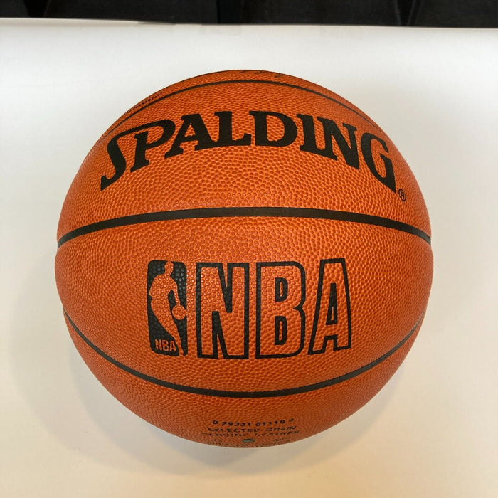 Scottie Pippen Signed Spalding Official NBA Game Basketball With JSA COA