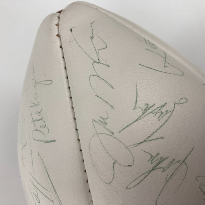 1988 San Francisco 49ers Super Bowl XXIV Champs Team Signed Football JSA COA