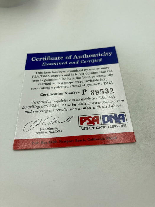 Bruce Sutter Full Name Signed Heavily Inscribed STAT Baseball PSA DNA COA