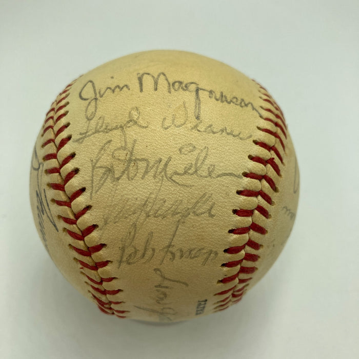 1960's Chicago White Sox Team Signed Vintage Baseball