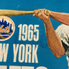 1965 New York Mets Multi Signed Vintage Program