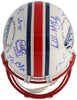 2001 New England Patriots Team Signed Helmet Tom Brady First Super Bowl Beckett