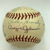 1954 Philadelphia A's Athletics Team Signed American League Baseball JSA COA