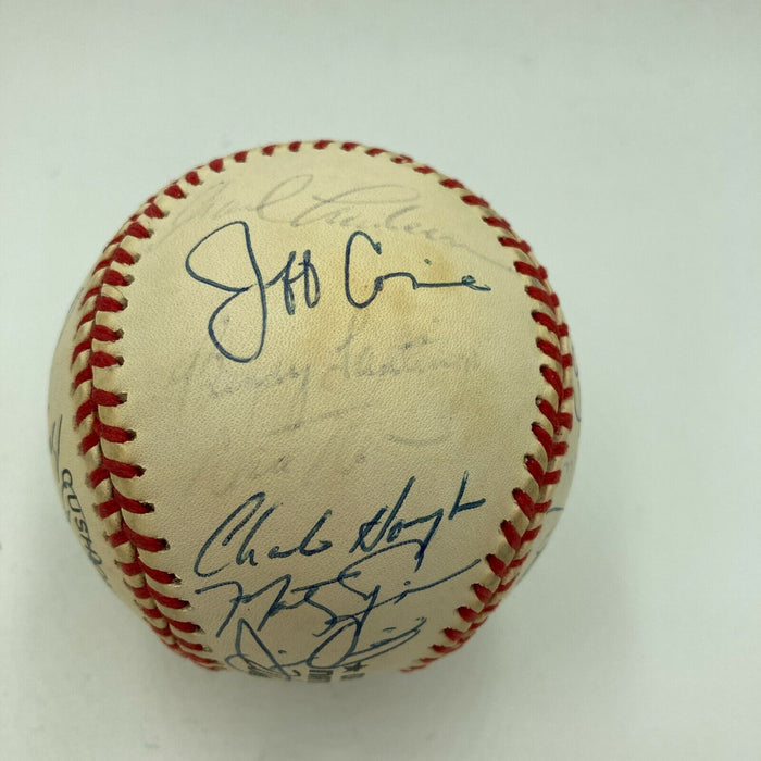 1993 Florida Marlins Inaugural Season Team Signed National League Baseball