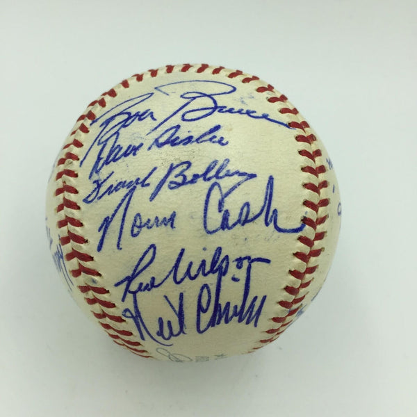 The Finest 1960 Detroit Tigers Team Signed American League Baseball With JSA COA