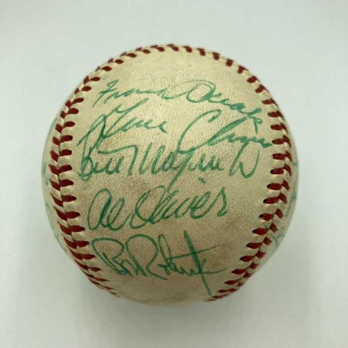 The Finest 1971 Pittsburgh Pirates World Series Champs Signed Baseball Beckett