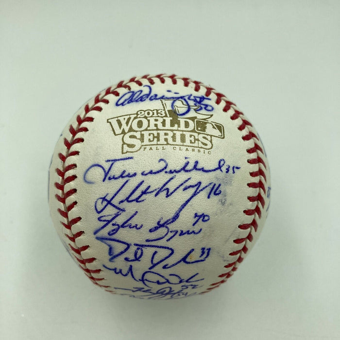 2013 St. Louis Cardinals NL Champs Team Signed World Series Baseball JSA COA