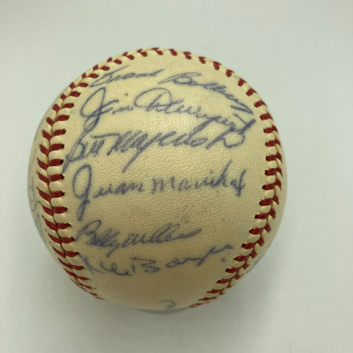 Roberto Clemente 1962 All Star Game Team Signed National League Baseball JSA COA