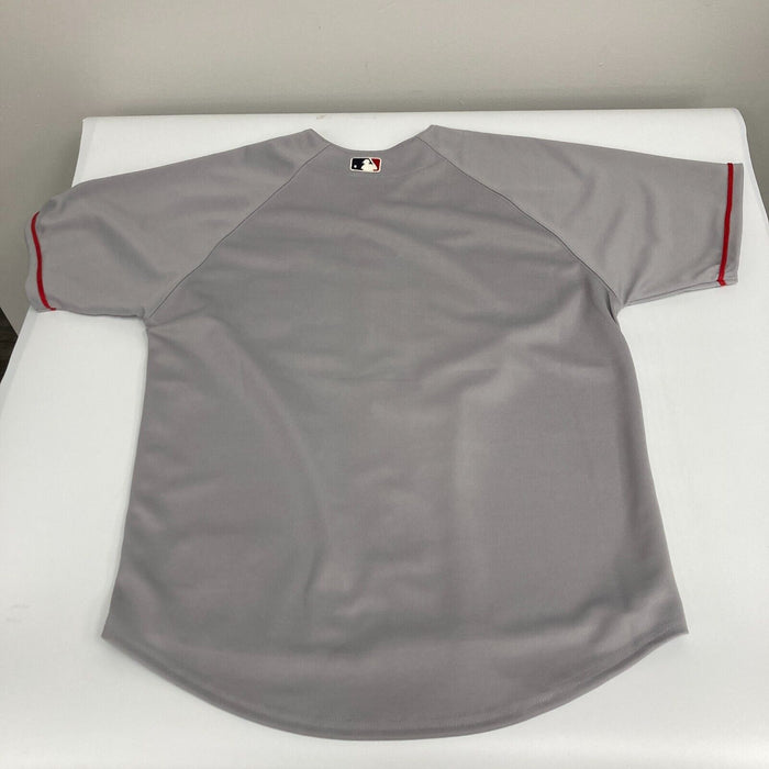 Jim Rice Signed Authentic Russell Boston Red Sox Jersey MLB & Tristar Certified